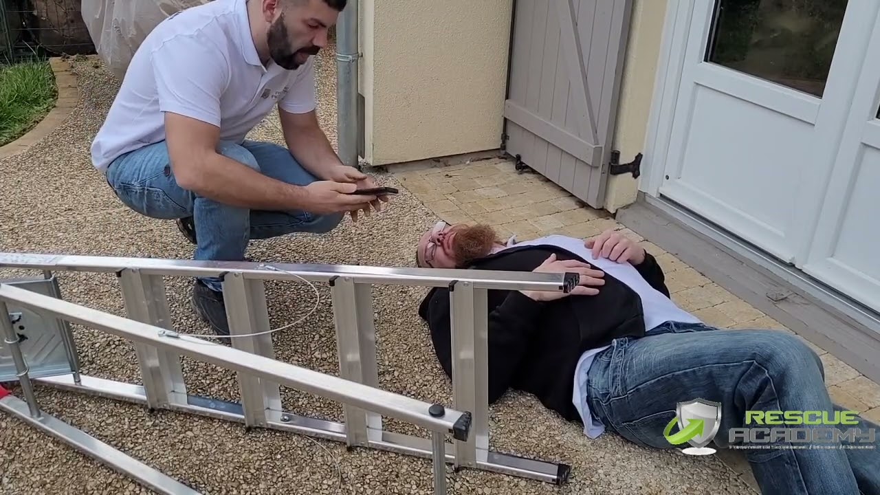 Chute et traumatisme, que faire ? Formation en Secourisme - SST avec Rescue Academy