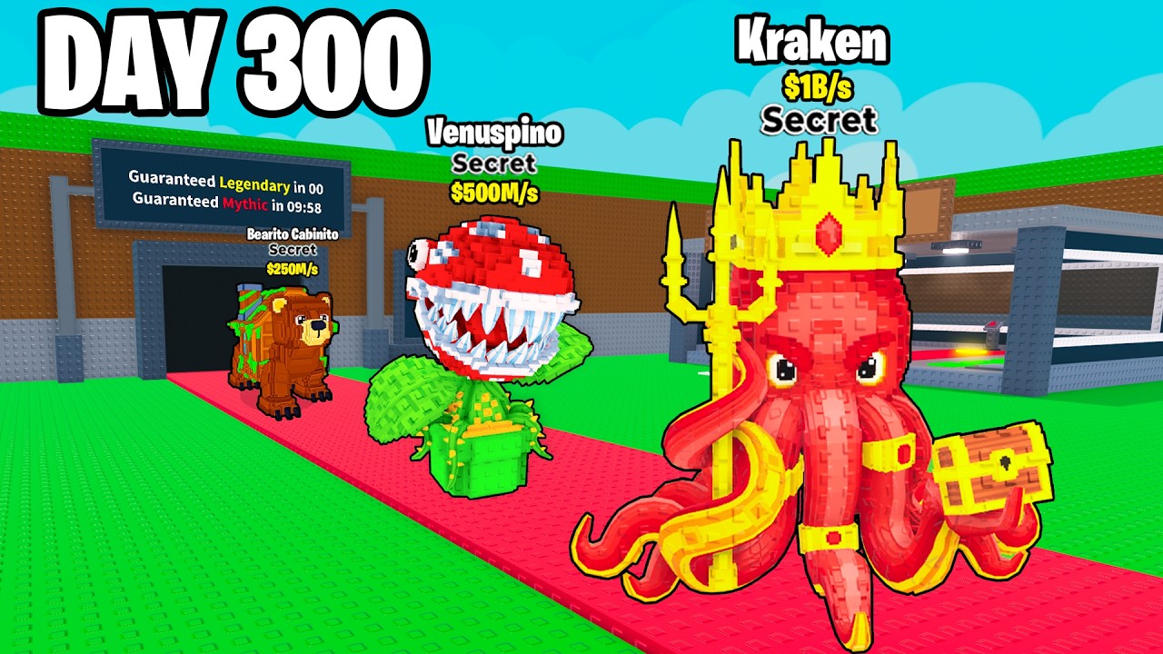 I Spent 300 Days in STEAL A BRAINROT!