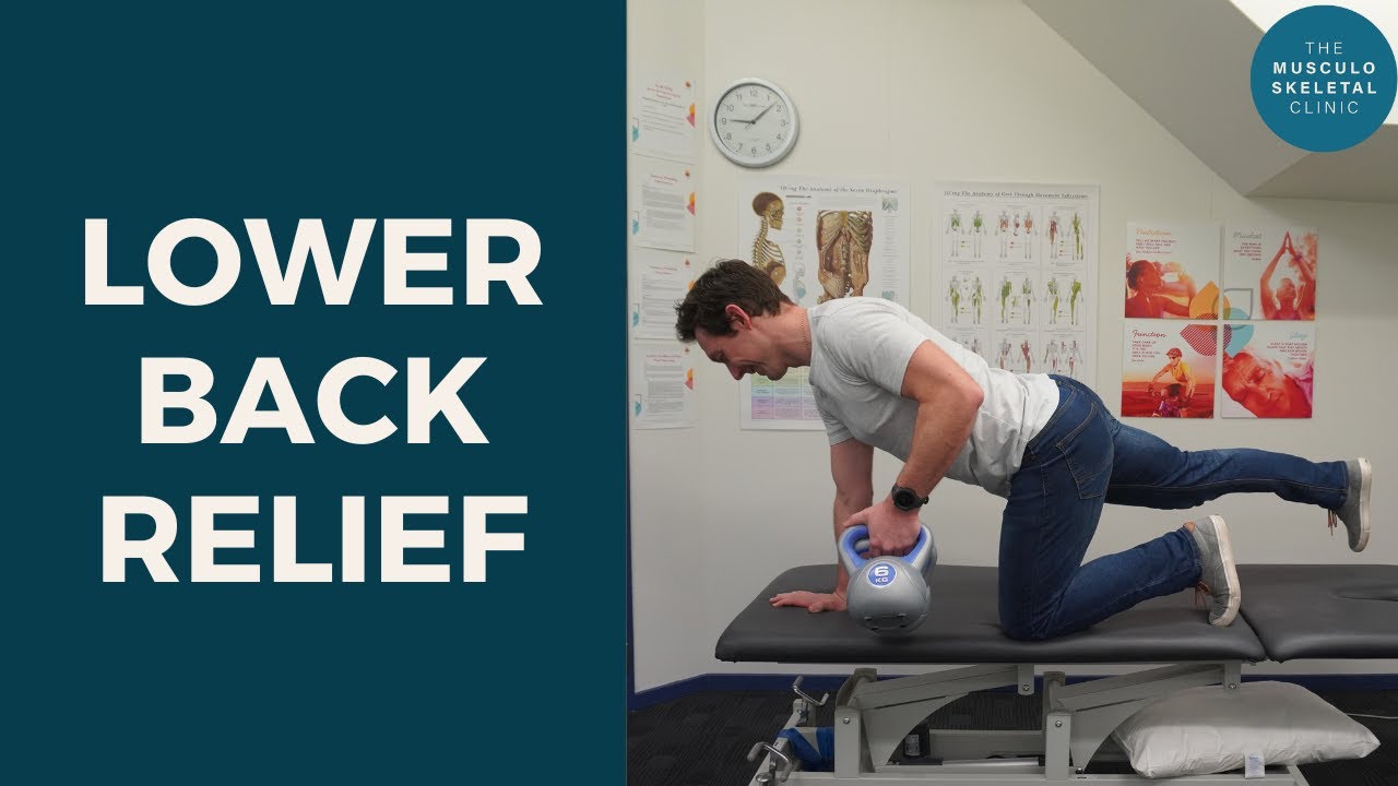 Lower back relief | The MSK Physio