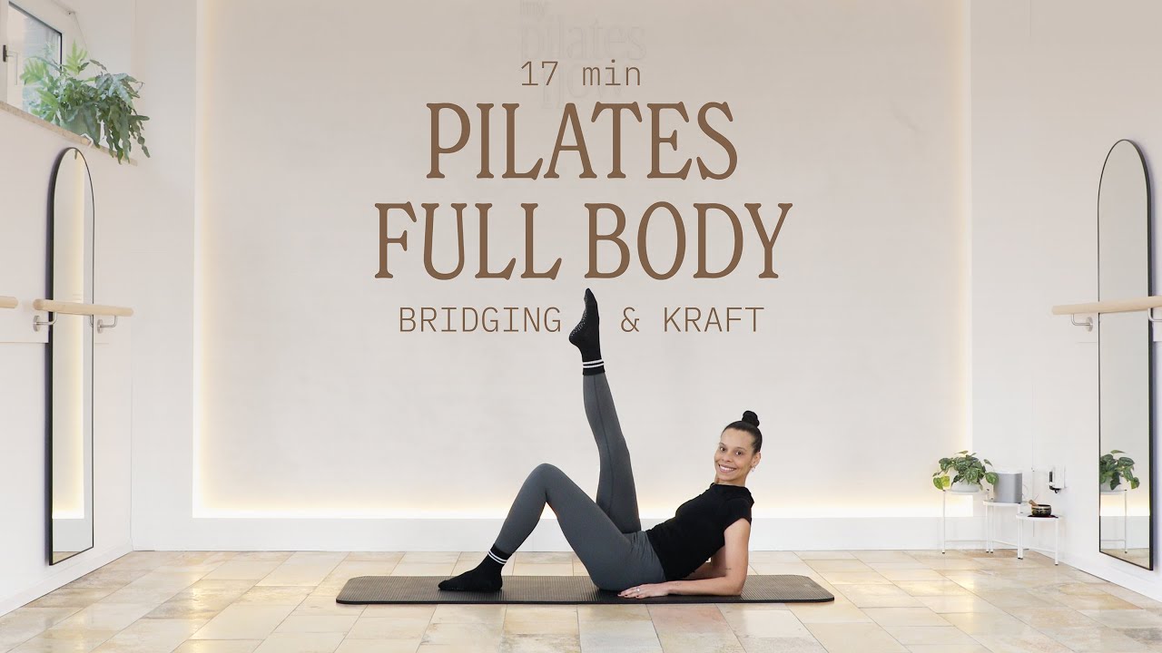 PILATES – 17 MIN FULL BODY BRIDGING | DEUTSCH
