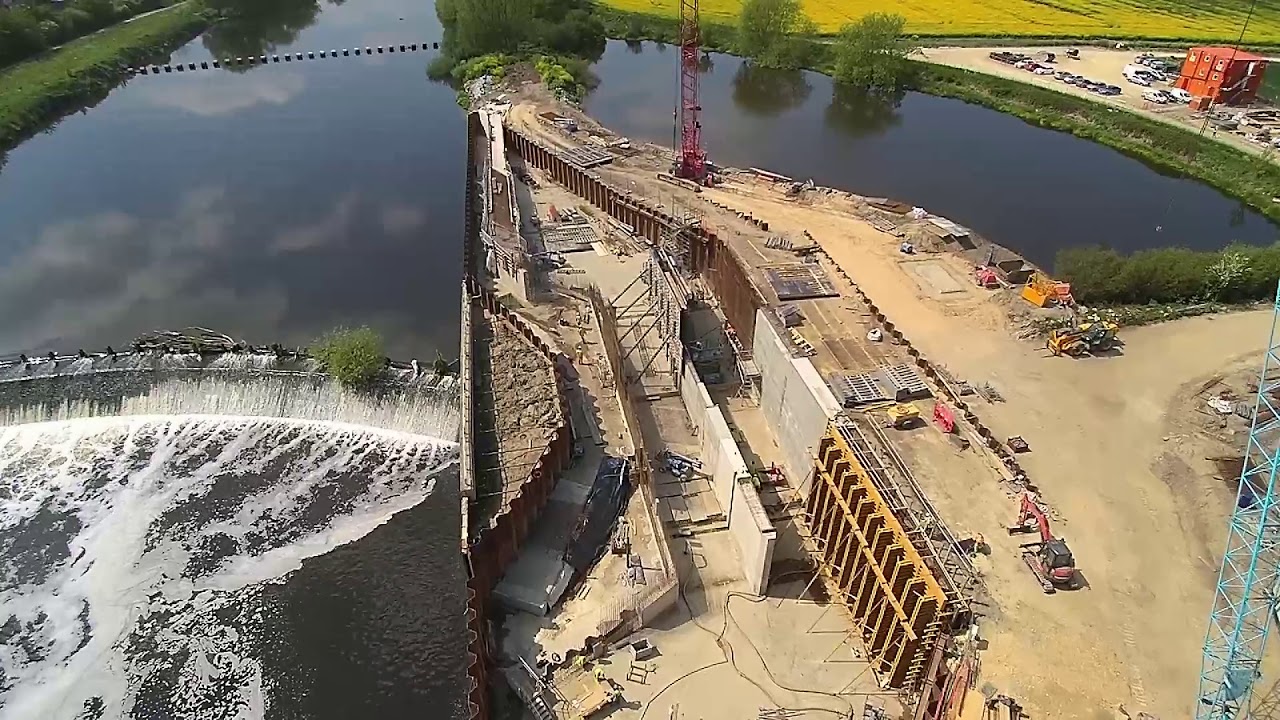 Knottingley Hydropower Opening and Construction Video