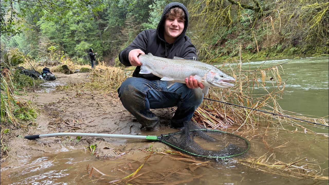We fished 6 different rivers (high water fish caught)
