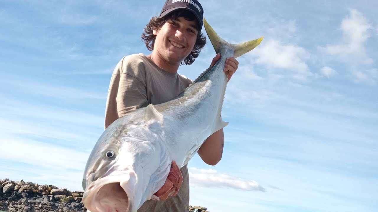 1ST LANDBASED KINGFISH IN MARAETAI📍🐟 