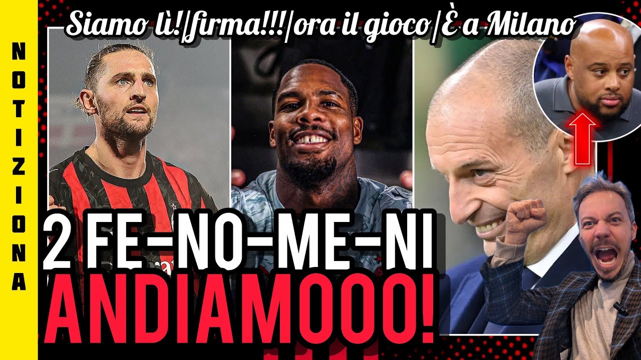 💣SIIII'!⚠️MACIGNO🔥2 FE-NO-ME-NI✍️ NOTIZIONA!!!😱COS'HA FATTO!🔔È A MILANO🚨ORA IL GIOCO📣L'AVEVO DETTO!