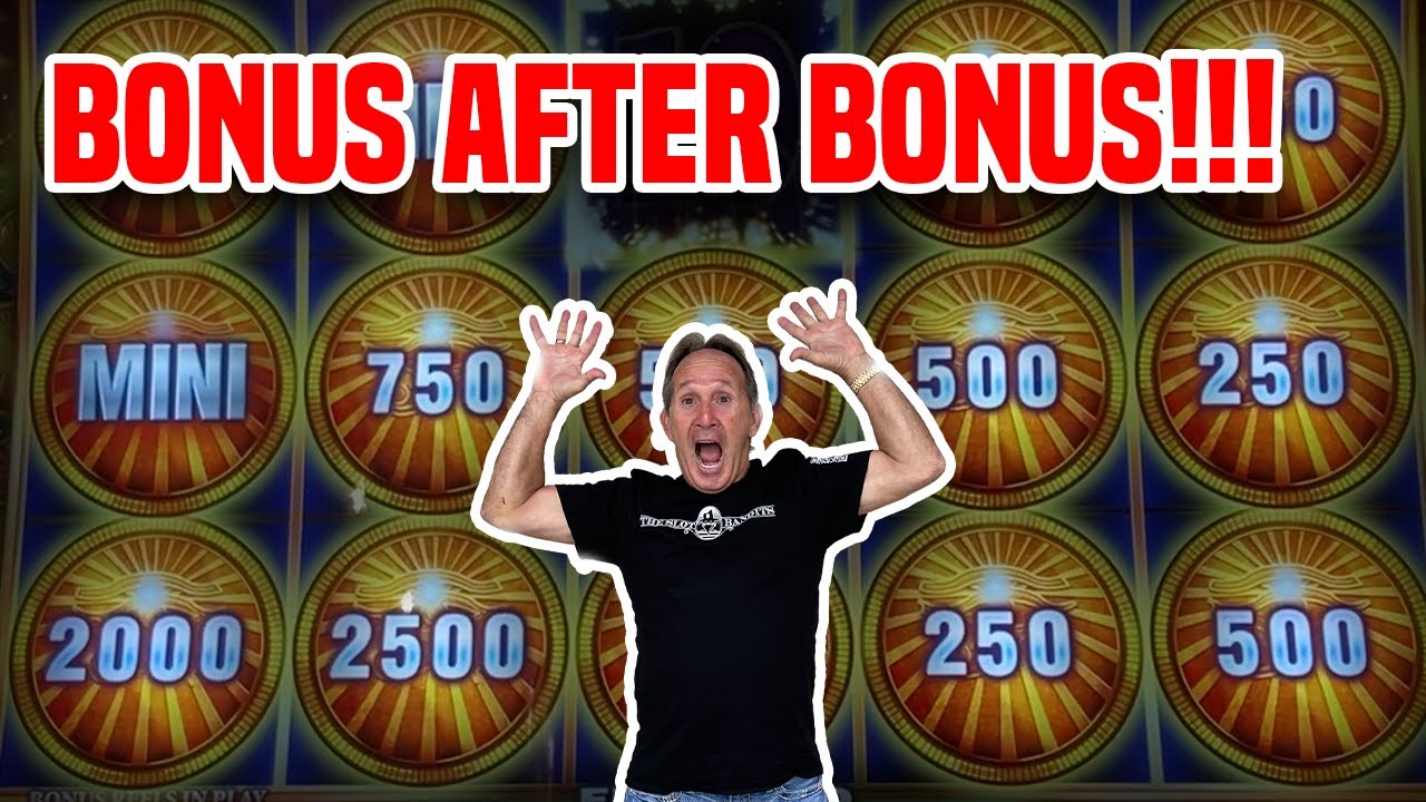 NON STOP BONUSES ON THIS MONEY LINK MACHINE!!