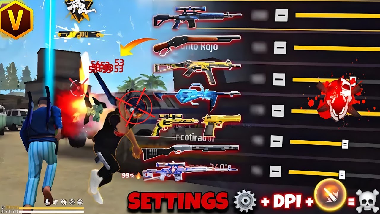 Free Fire Headshot Setting After OB52 Update 2026⚡Best Sensitivity Settings ⚙️| Sensitivity Setting