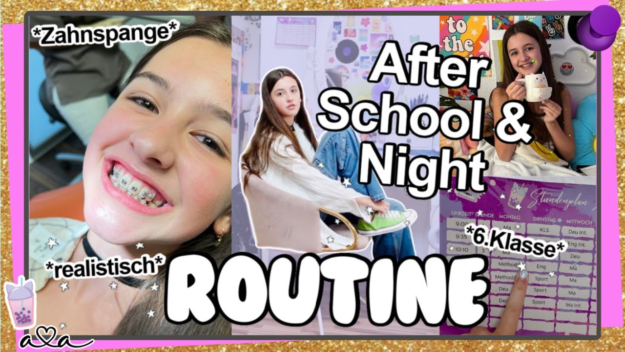 Zahnspangen update! 😬 REALISTISCHE After School & Abend Routine 6. Klasse 💜 Alles Ava | Real Littles