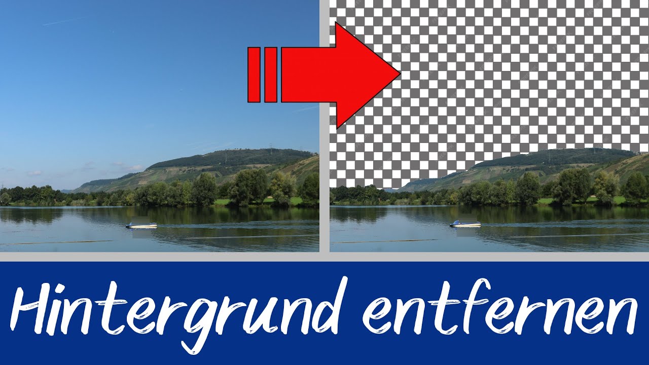 Hintergrund entfernen / transparent machen - ganz einfach und präzise ✔ #gimp