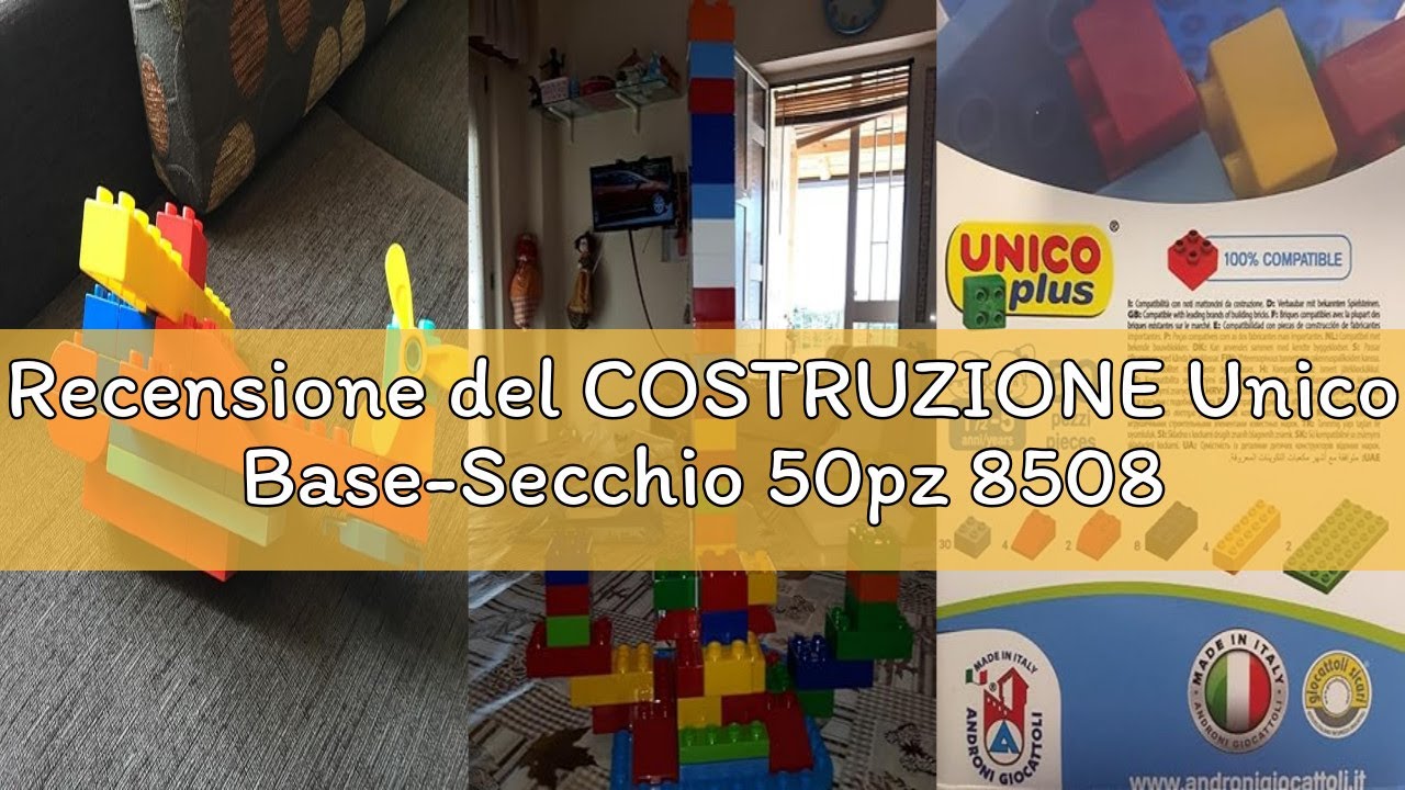 Recensione del COSTRUZIONE Unico Base-Secchio 50pz 8508