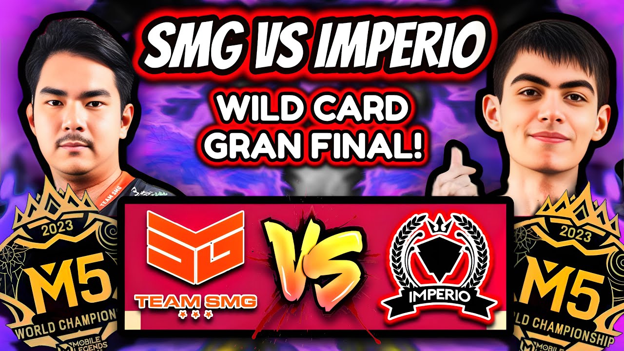 ¡GRAN FINAL WILD CARD M5! IMPERIO ESPORTS vs TEAM SMG - WILD CARD DIA 4 | MOBILE LEGENDS
