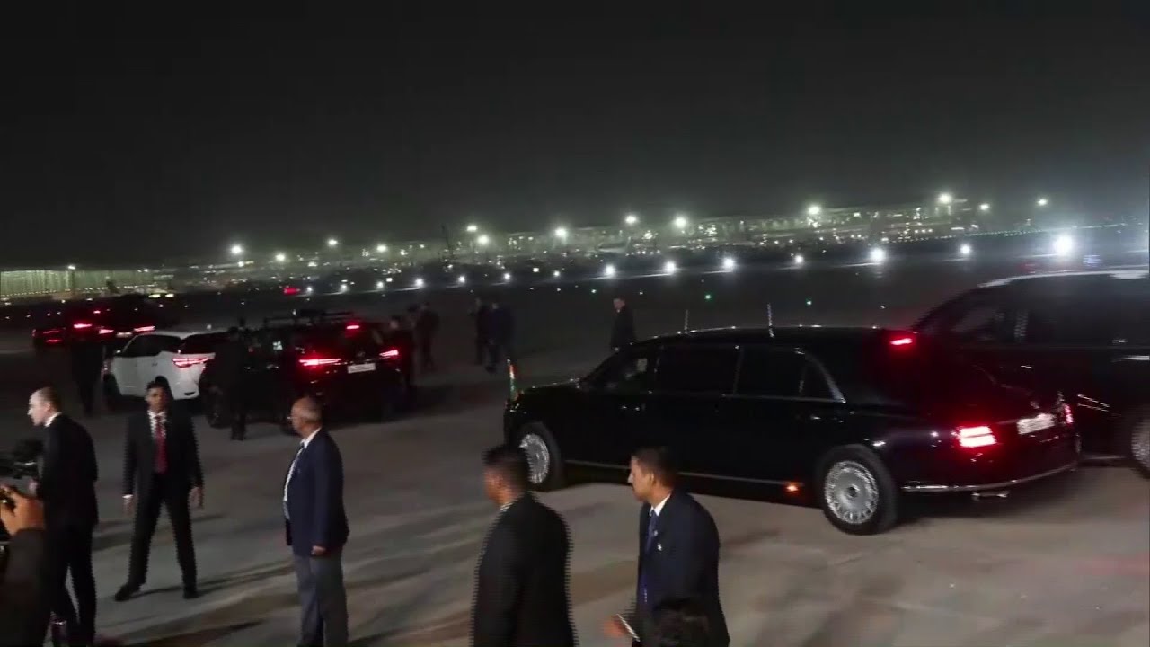 PM Modi & President Puthin Convoy Visuals | Puthin Security | TV5 News