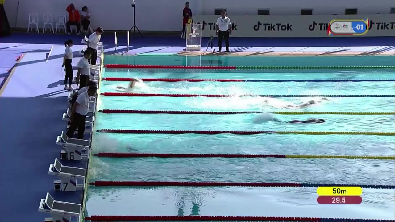 Benson Tan - Para Swimming - Men's 100m Freestyle S14 Final