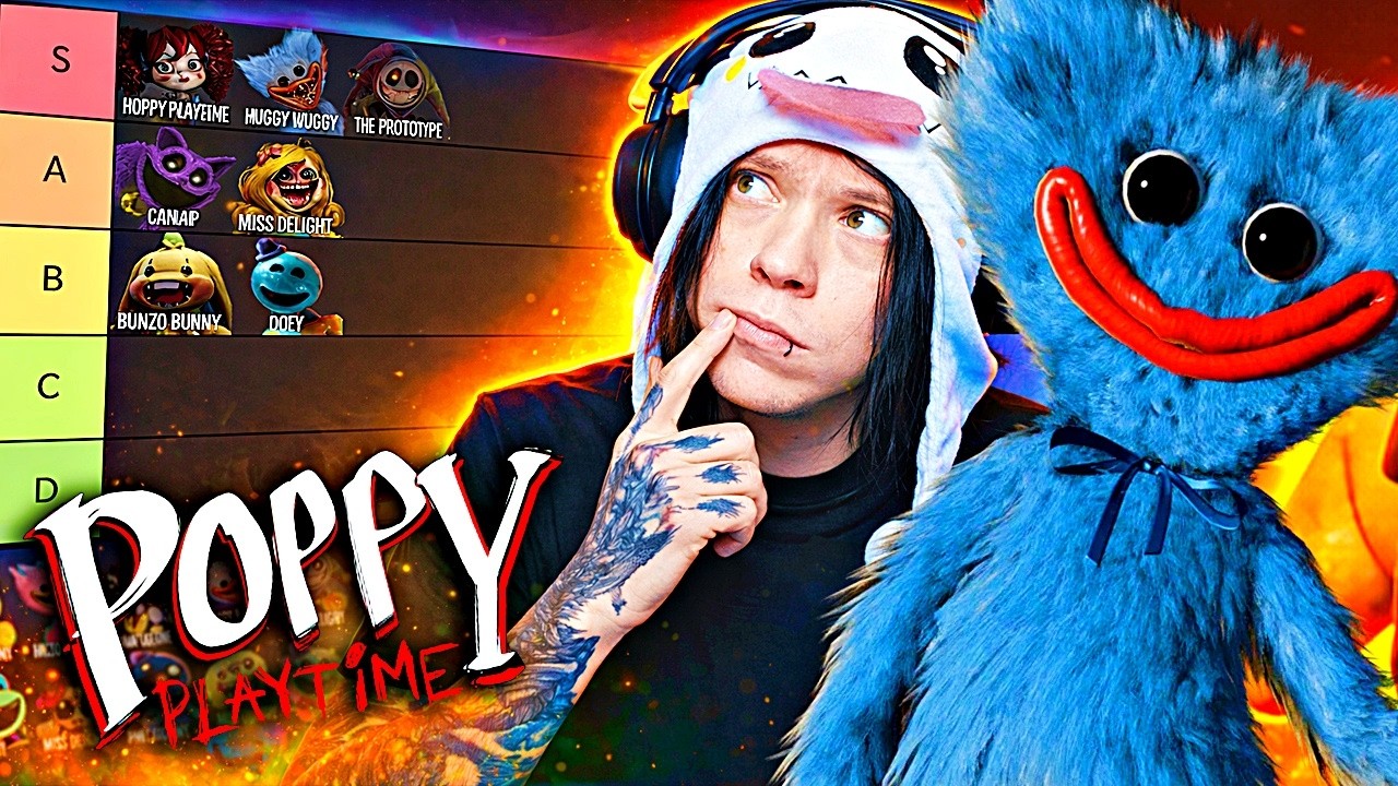POPPY PLAYTIME TIER LIST! 😱 Ki a legjobb és kit utálok a legjobban?!