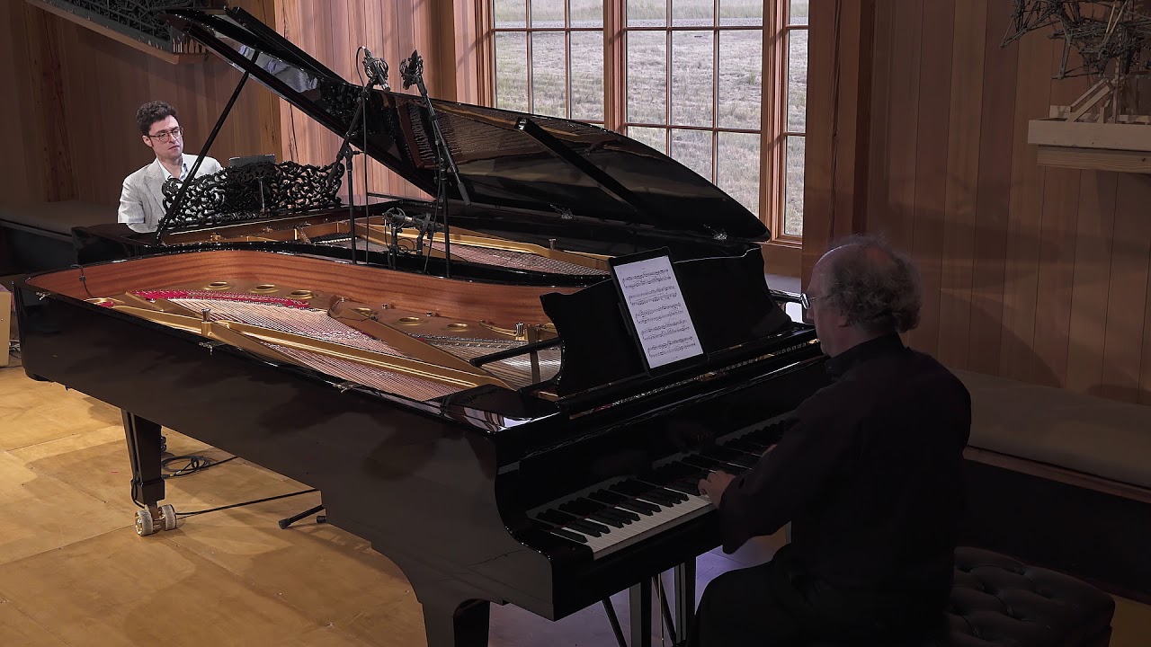 Schumann: Six Studies in Canonic Form, Op. 56 (trans. Debussy) - Jeffrey Kahane and Timo Andres