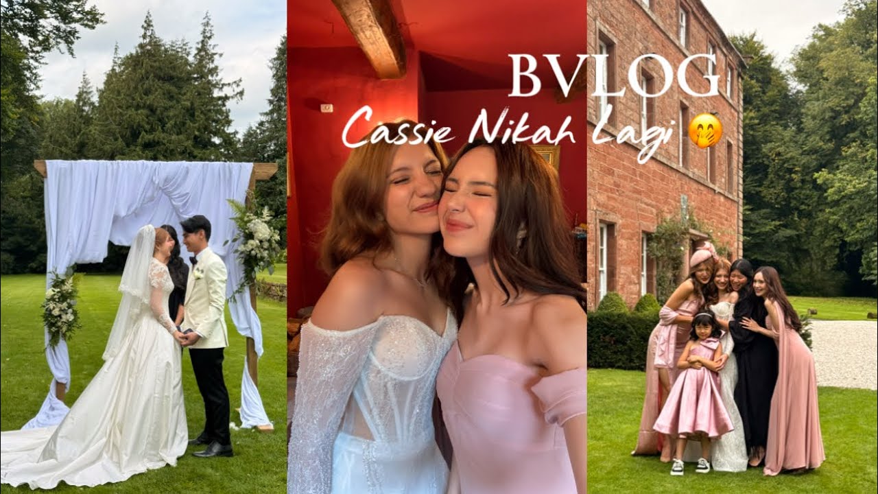 BVLOG - Dateng ke Resepsi (Vow Renewal) Cassie & Ken🤵🏻👰🏻&zwj;♀️