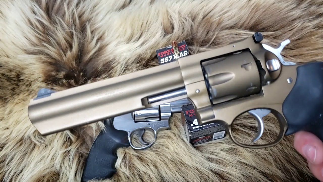 .357 magnum vs. 44 Magnum with Fort Scott Tumble Upon Impact Ammunition