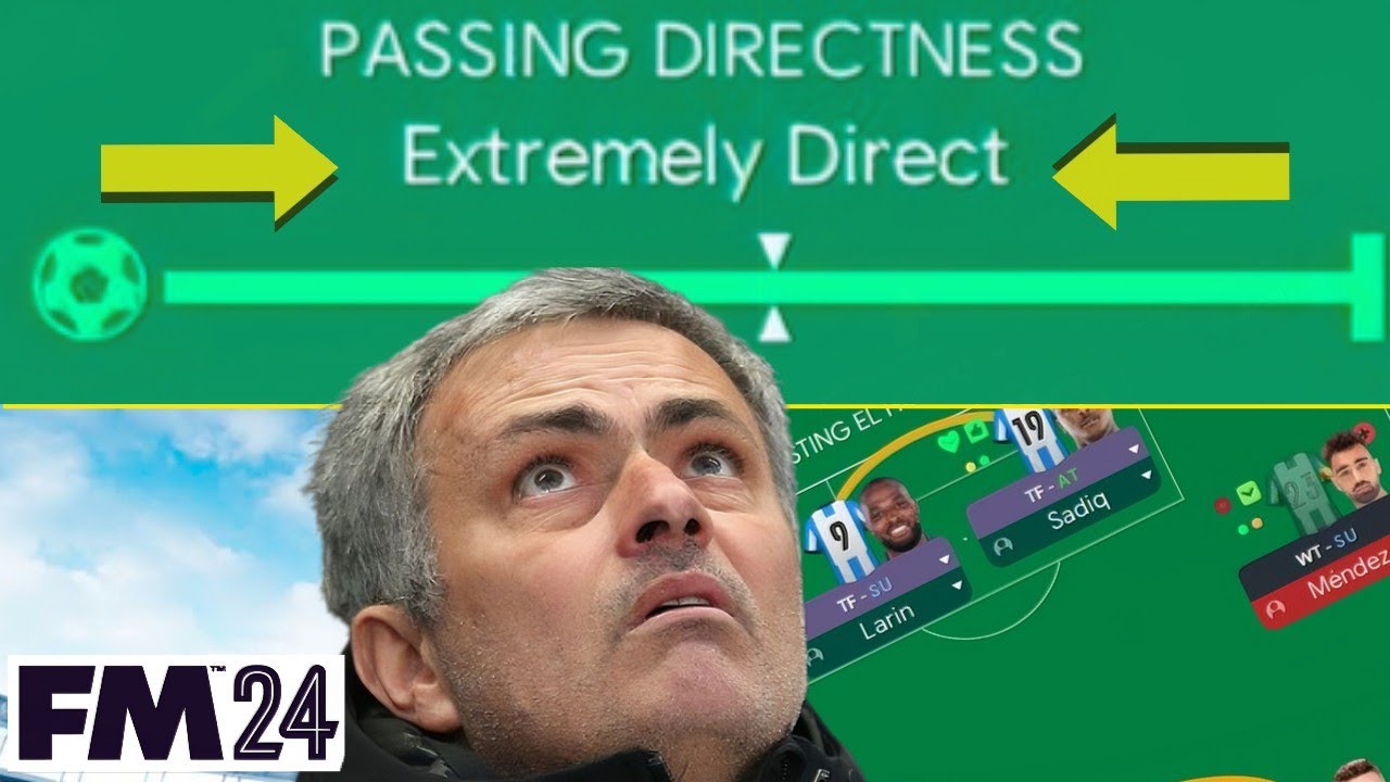 Attempting EXTREME LONG BALL in Football Manager!?