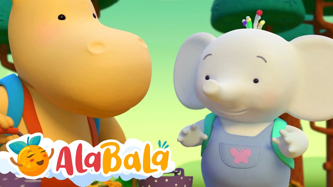 Prietenii Tina si Tony pleacă în excursie ⛺️ Desene animate AlaBala