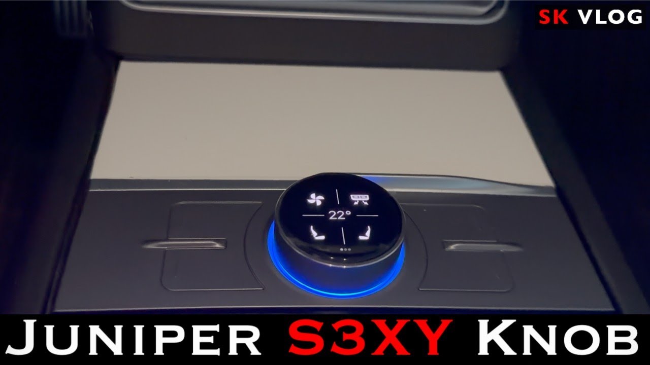 Tesla Model Y Juniper - S3XY Knob Unboxing & Installation #TeslaModelY #TeslaMods #S3XYKnob #CarTech