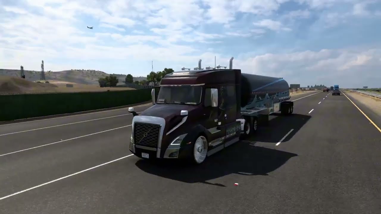 American Truck Simulator - ส่งวัตถุไวไฟ