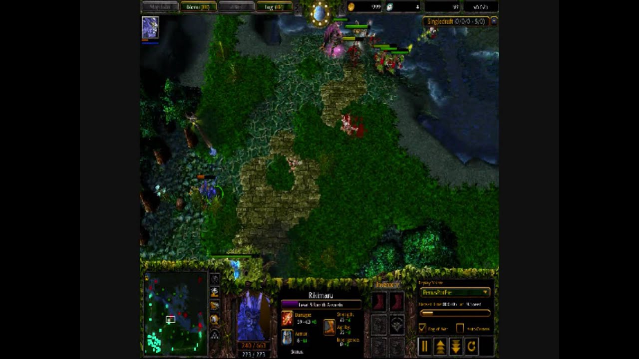DotA Defence of the Ancients, comeback game part 1