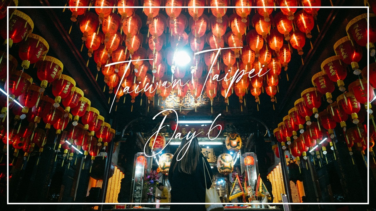 ［台湾Vlog Day6］Moving × 台北 × 士林夜市