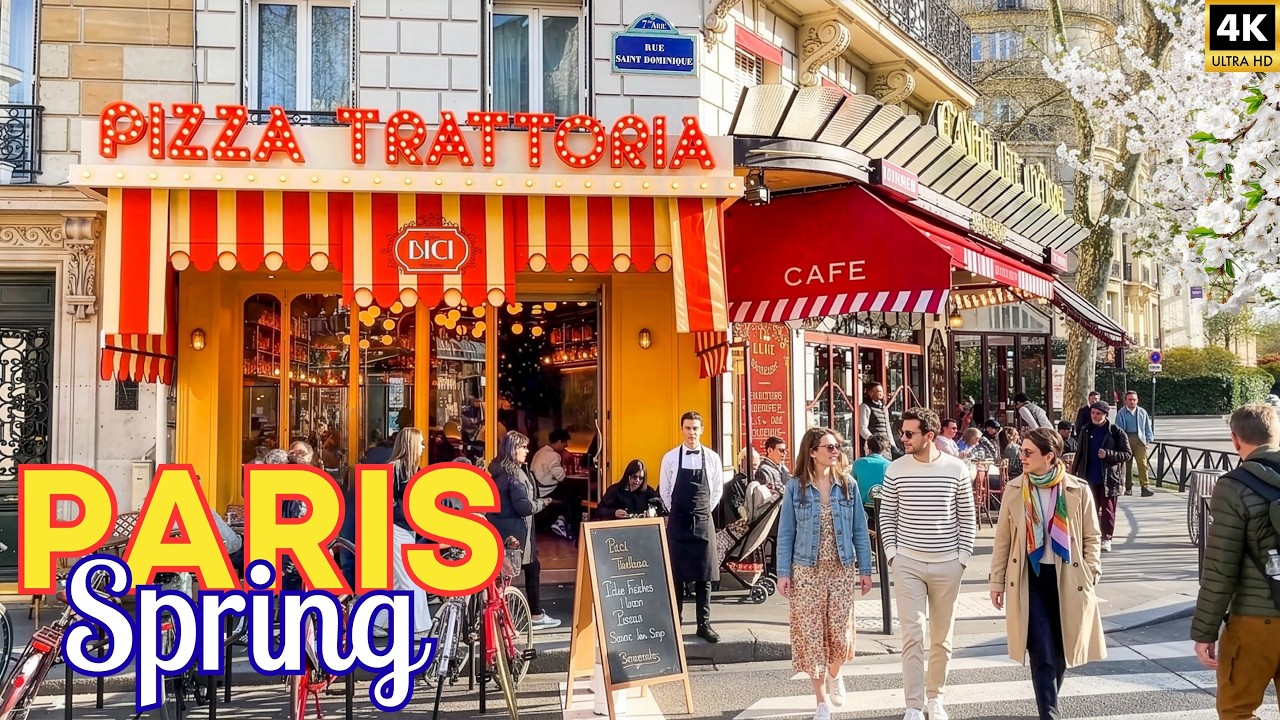 18 March 2026 🌸 First Day of Spring in Paris | 4K Paris Walk with Captions