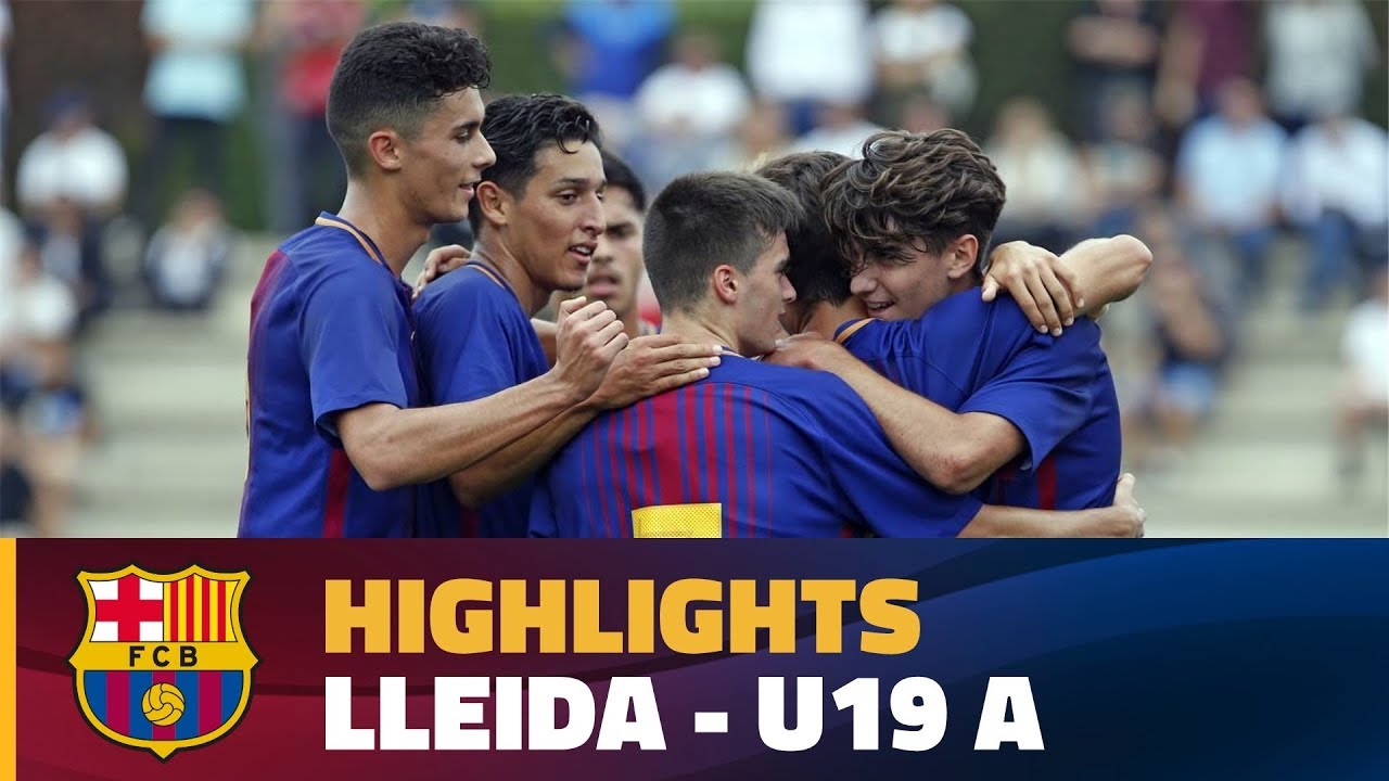 [HIGHLIGHTS] FUTBOL (Juvenil A): Lleida - FC Barcelona (2-4)