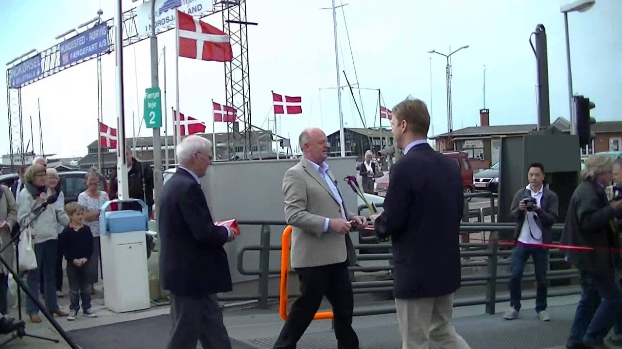 Isefjord på vej ud på sin jomfrurejse 17. maj 2013