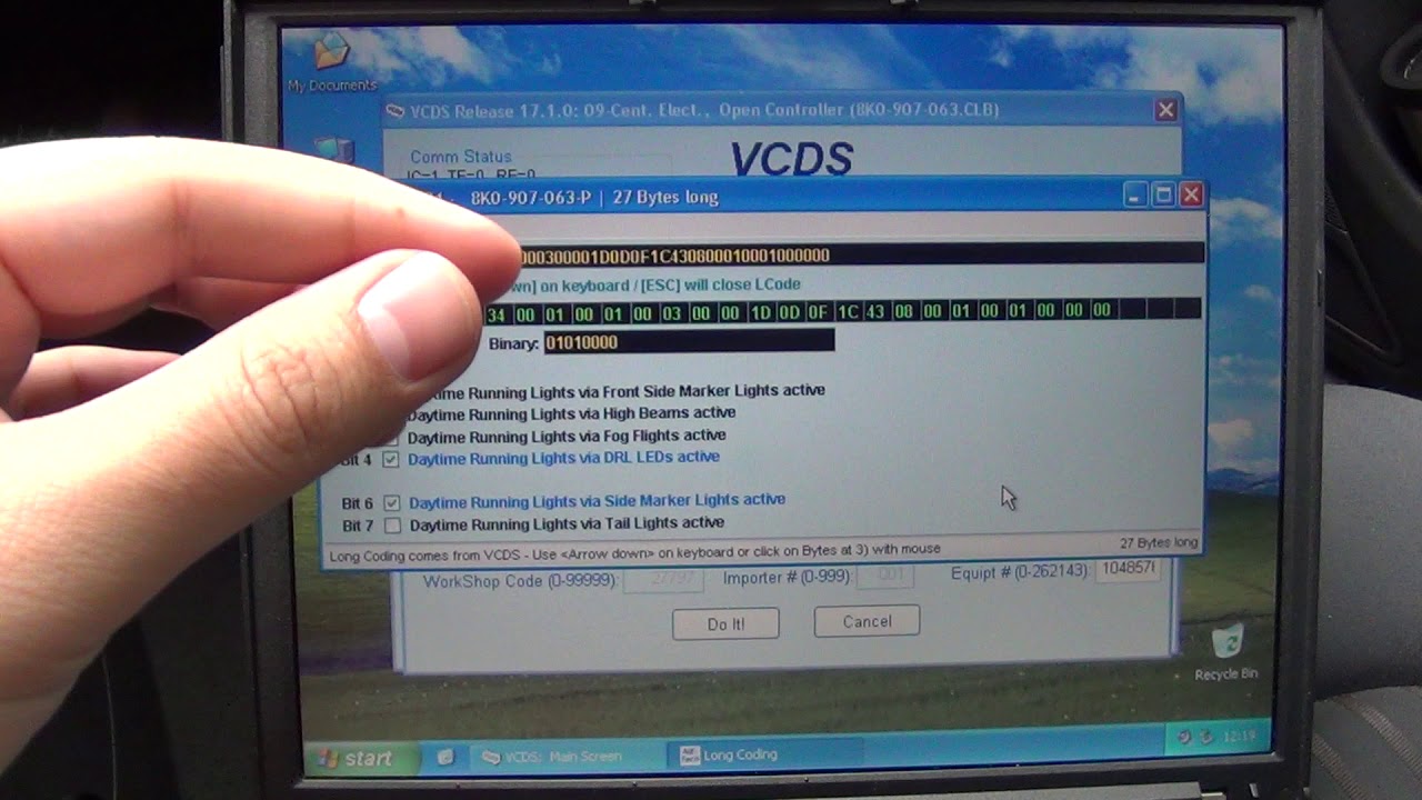 ! WARNING ! When changing modules and removing component protection you might loose settings