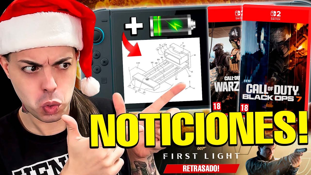 🔥Llegan GRANDES NOVEDADES para Nintendo SWITCH 2! AUMENTA su BATER&Iacute;A, Call Of Duty INMINENTE y +!