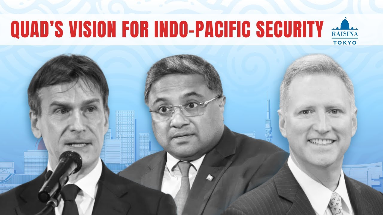 India-Japan Relations & Quad&rsquo;s Role in Indo-Pacific Security | Raisina Tokyo 2025