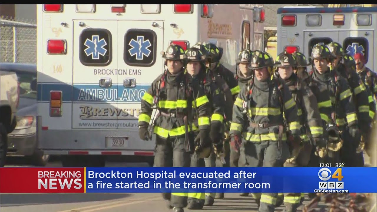 Brockton Hospital evacuated after fire in transformer room