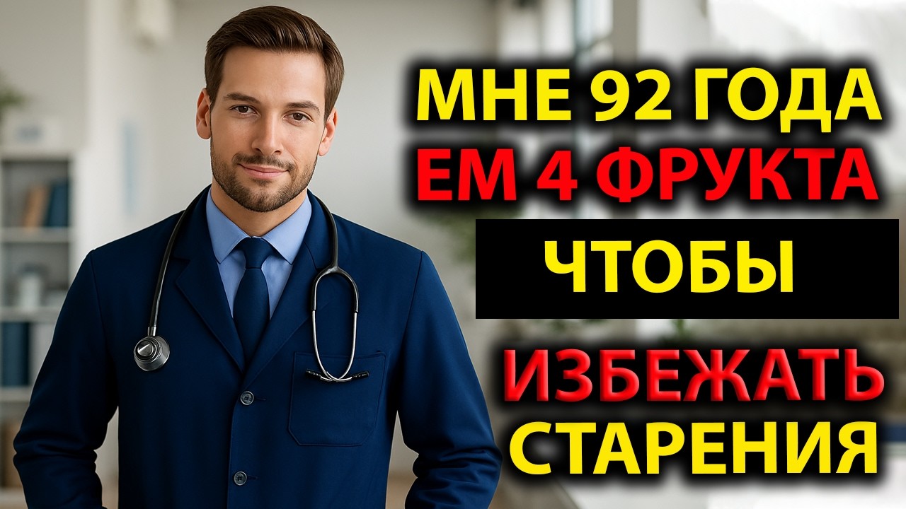 Хочешь жить дольше? 4 дешёвых фрукта, которые нужны каждому после 60