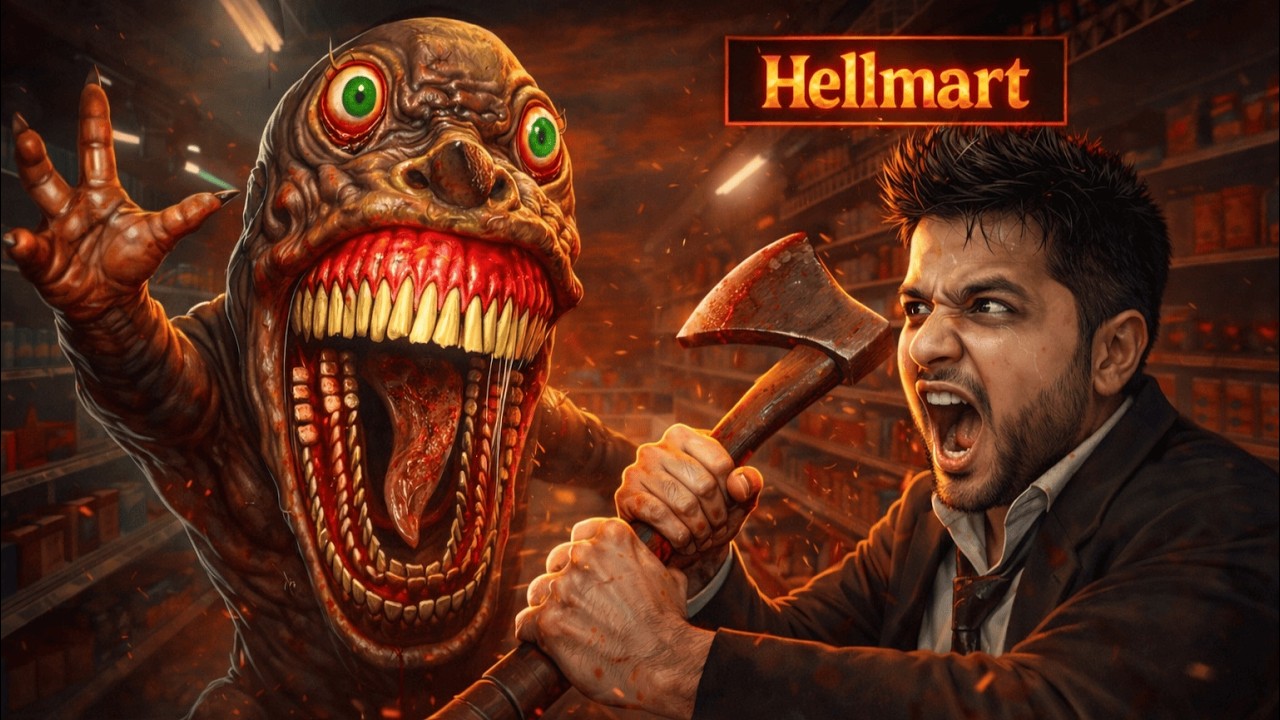 Pura Hell Mart Monster Hai… Ya Mera Boss Hi BHOOT?! 😱🔥 | Hell Mart Part 2