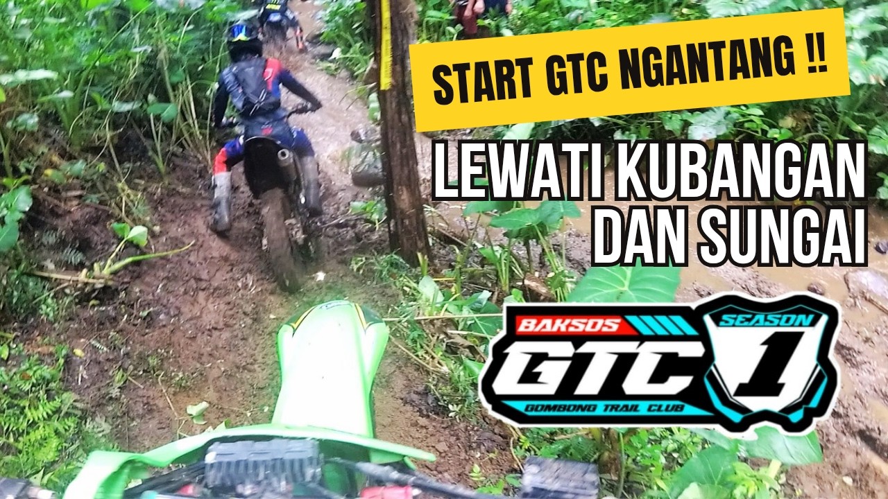 START GTC !! Lewati Kubangan dan Sungai !! (Baksos GTC Ngantang #1)