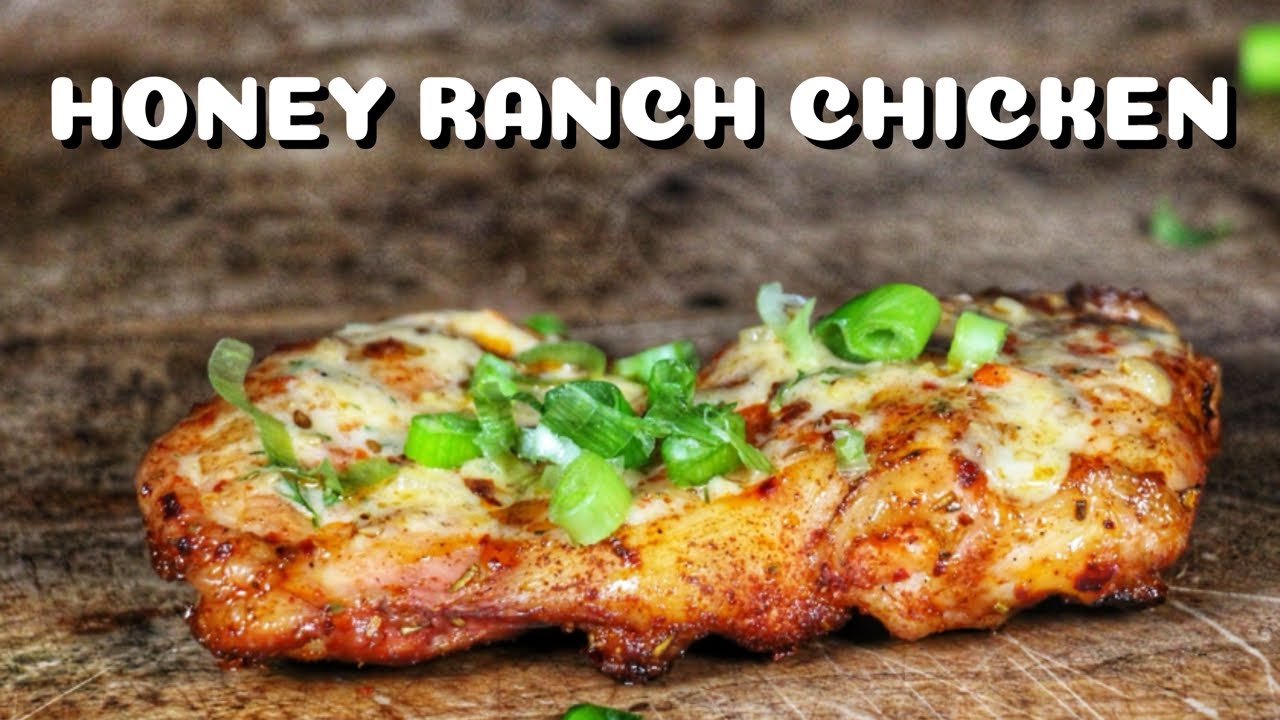 HOT HONEY RANCH CHICKEN - the best ADDICTIVE grilled POLLO FINO - 0815BBQ - International