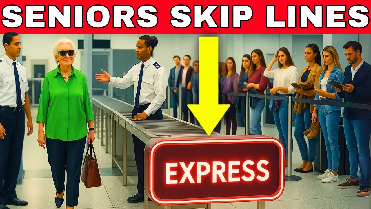 Flying After 60? Unlock 14 Hidden Airport Perks Seniors Always Miss! (2025)