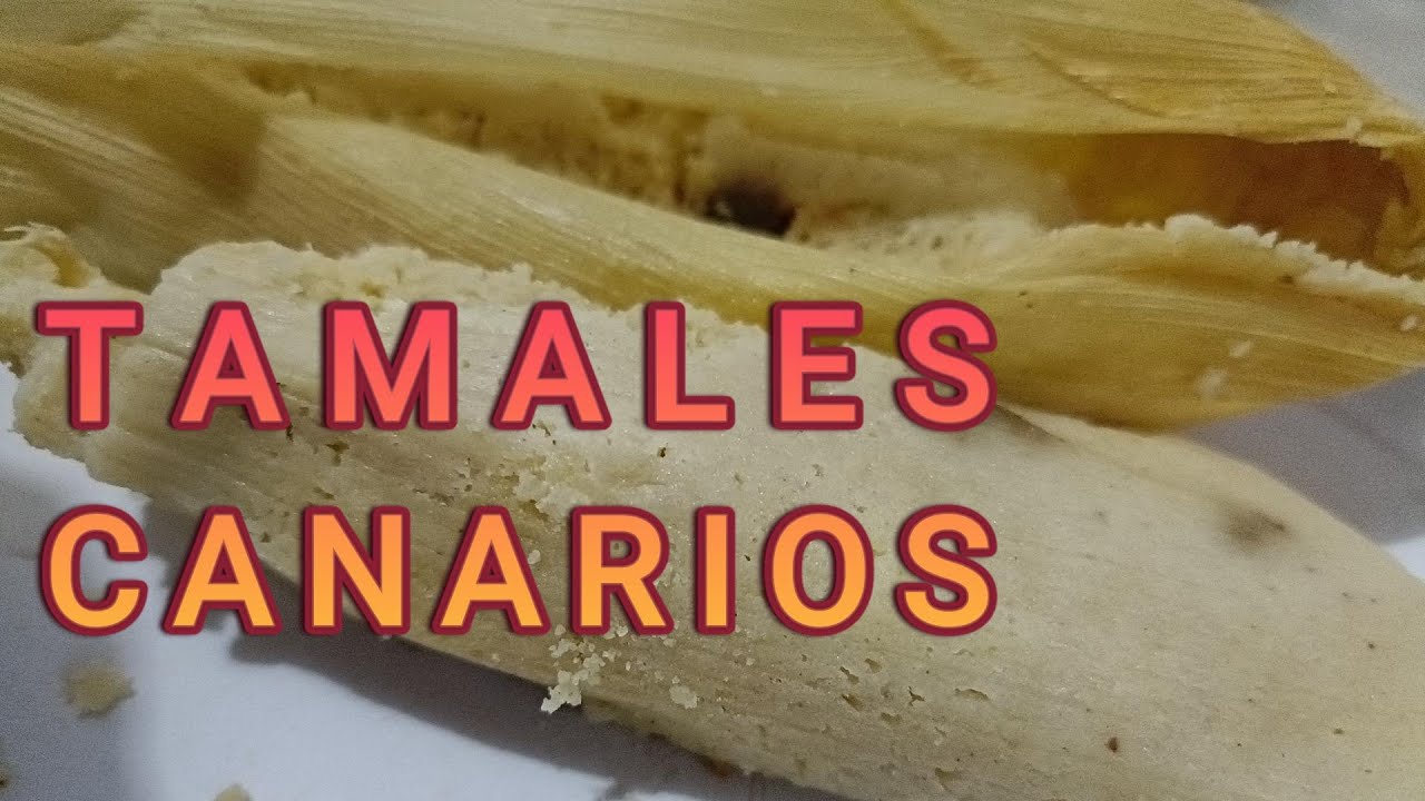 TAMALES CANARIOS. Tamale de arroz
