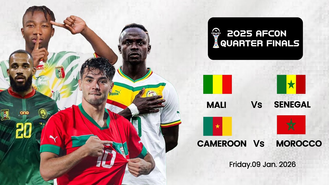 LIVE: Mali vs Senegal (2025 AFCON)