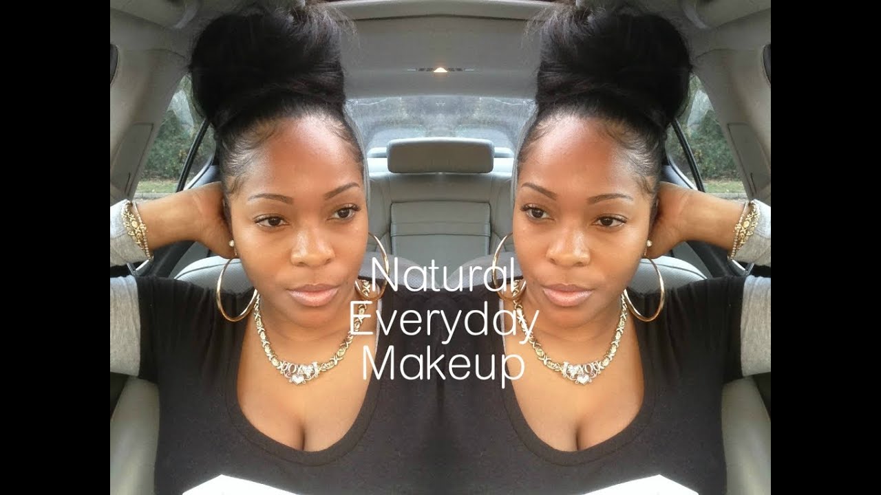 Natural Quick & Easy Everyday No Makeup Makeup Tutorial For School Or Work