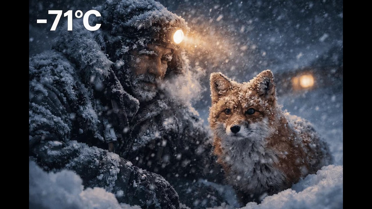 Epic 10 Nights in -71°C Yakutia — Rescuing an Abandoned Husky in the Ice Storm