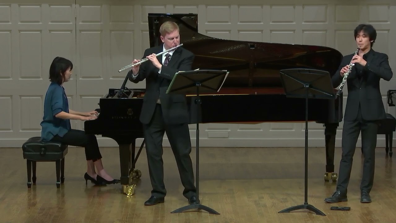 Gaubert- Tarentelle for Flute, Oboe, Piano