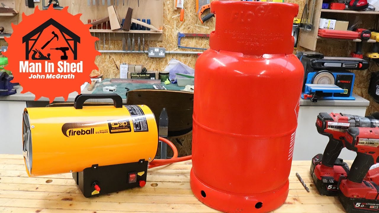 Heating Your Workshop For Winter. Sip FireBall 512 My New Shop Heater