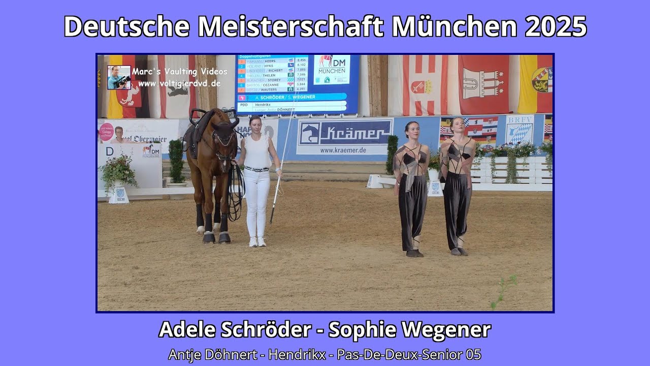 Adele Schröder - Sophie Wegener - Pas-De-Deux-Senior 05 - DMV München 2025