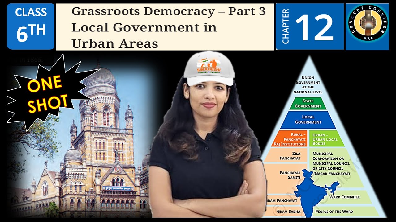 Grassroots Democracy Part 3 - Local Governance In Urban Areas | Chapter 12 | Class 6 Social Science