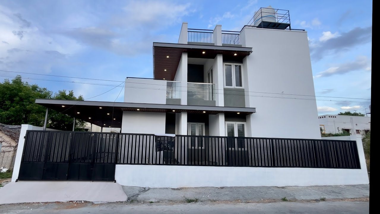 4.60 சென்ட்டில் அழகிய 3BHK வீடு 🔥🔥 Architect Designed வீடு | Epi-1306