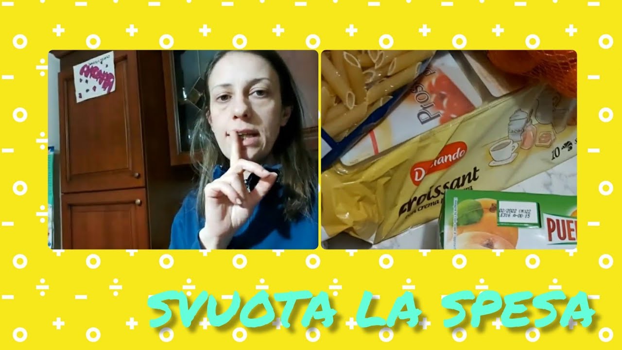 SVUOTA LA SPESA ( di qualche settimana fa ) / Ramona Flowers