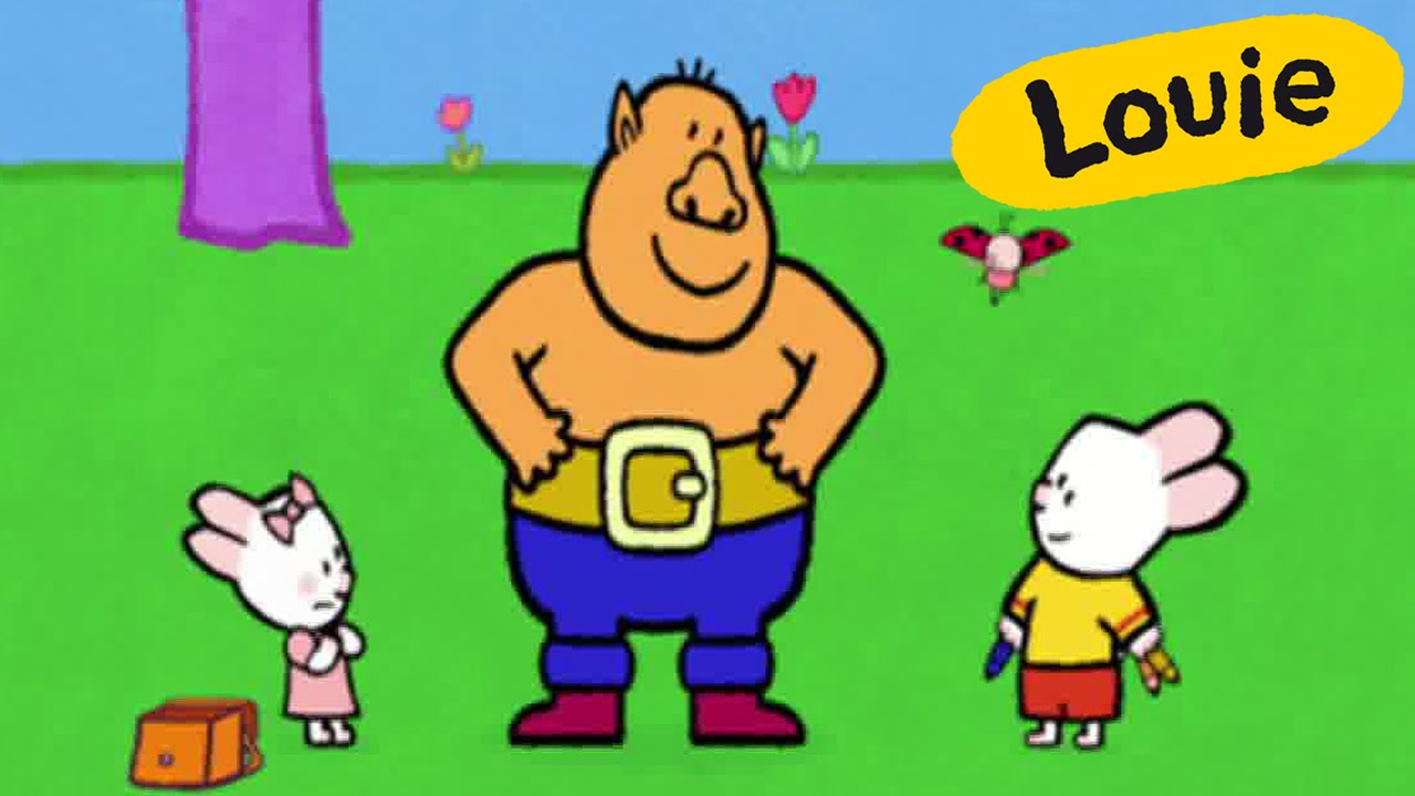 Ogro - Louie dibujame un Ogro | Dibujos animados para niños