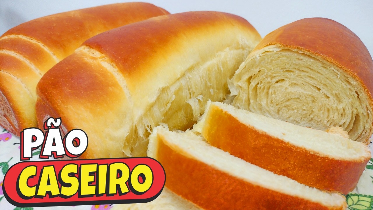 RECEITA DE VÓ❗😍 PÃO CASEIRO SUPER FÁCIL, FOFINHO E DELICIOSO!